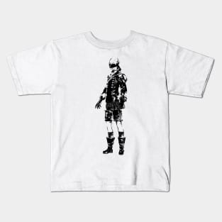 Weathered 9S Nier Automata Kids T-Shirt